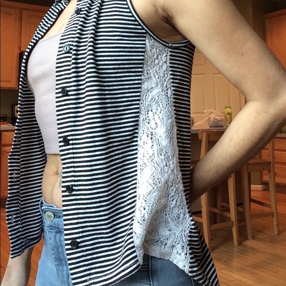 Xhilaration high-low cutt-off tunic - Picture 4 of 8